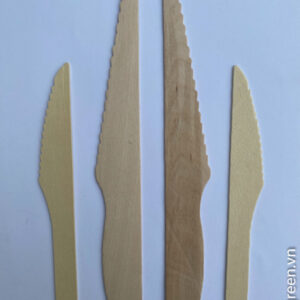 Muỗng dao nĩa gỗ dùng một lần